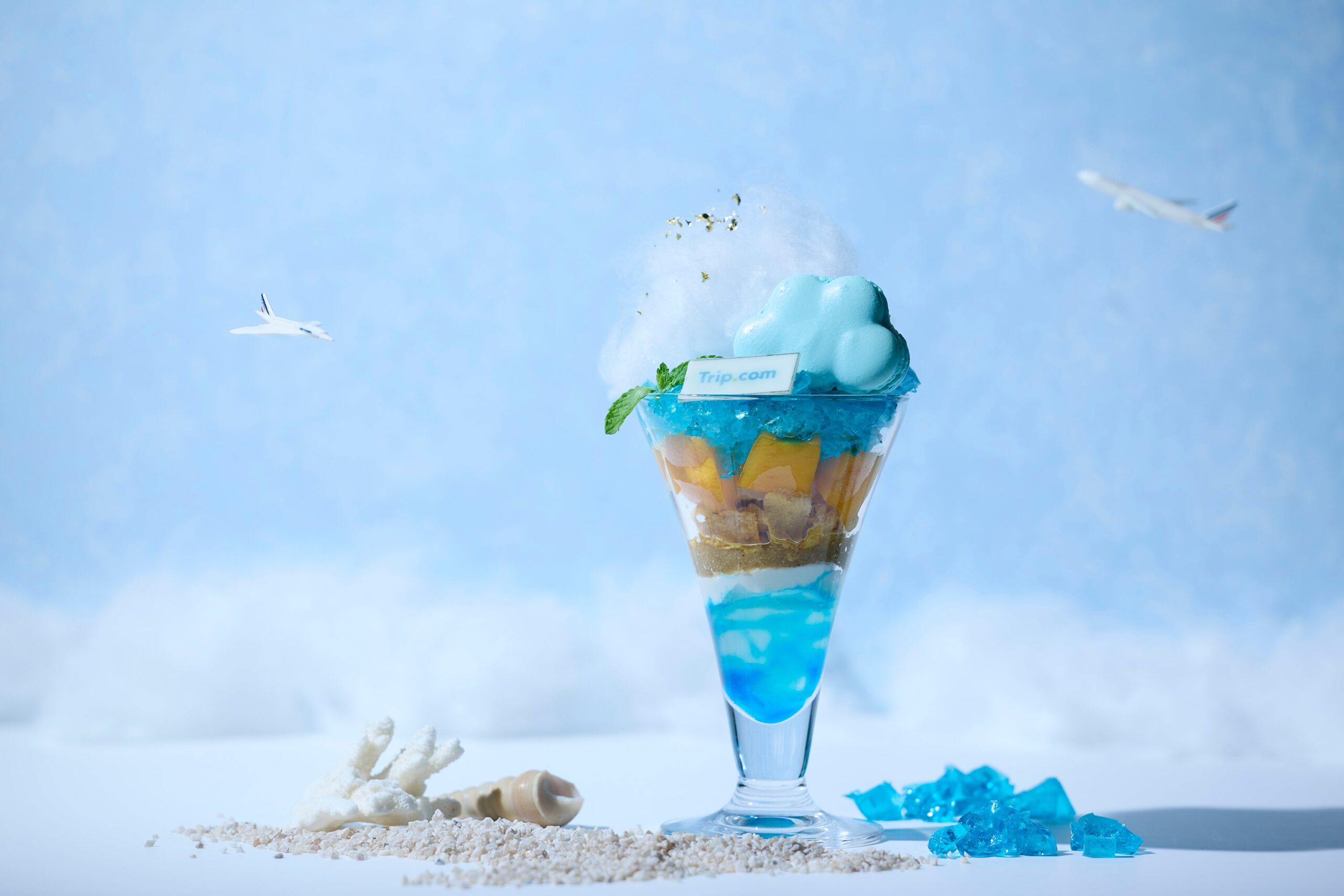 Daylight Trip Parfait 青いパフェ ハイアット セントリック